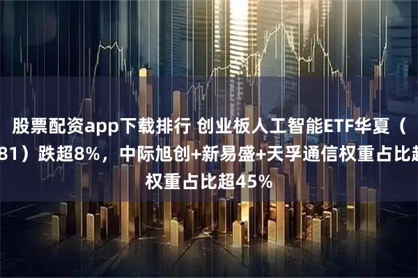 股票配资app下载排行 创业板人工智能ETF华夏（159381）跌超8%，中际旭创+新易盛+天孚通信权重占比超45%